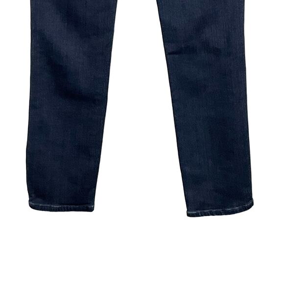 PAIGE Womens Jeans Hoxton Ankle Peg Transcend Slim Leg Dark Wash Blue Jeans 25 P - Picture 10 of 16